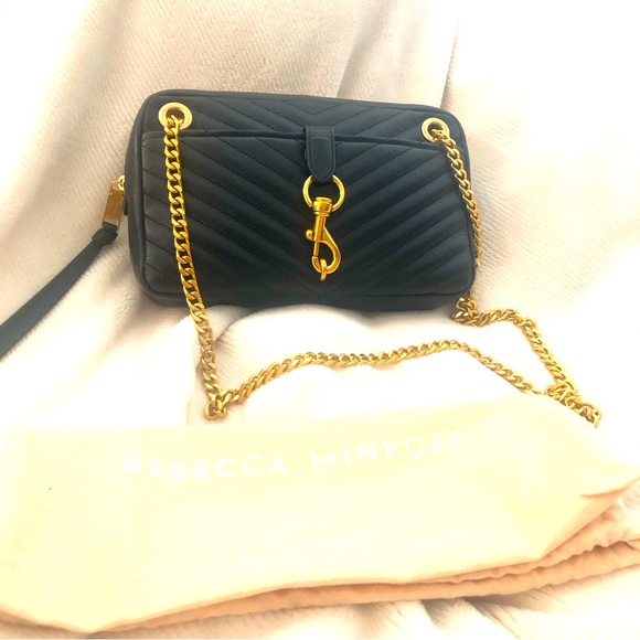 🌺NEW🌺 REBECCA MINKOFF Edie Zip Crossbody Bag - Picture 1 of 5